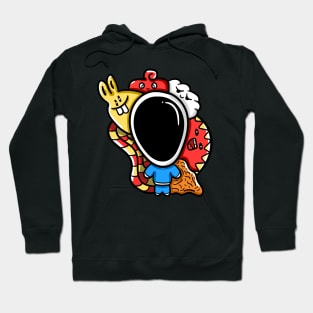 Alien Monster Doodle Hoodie